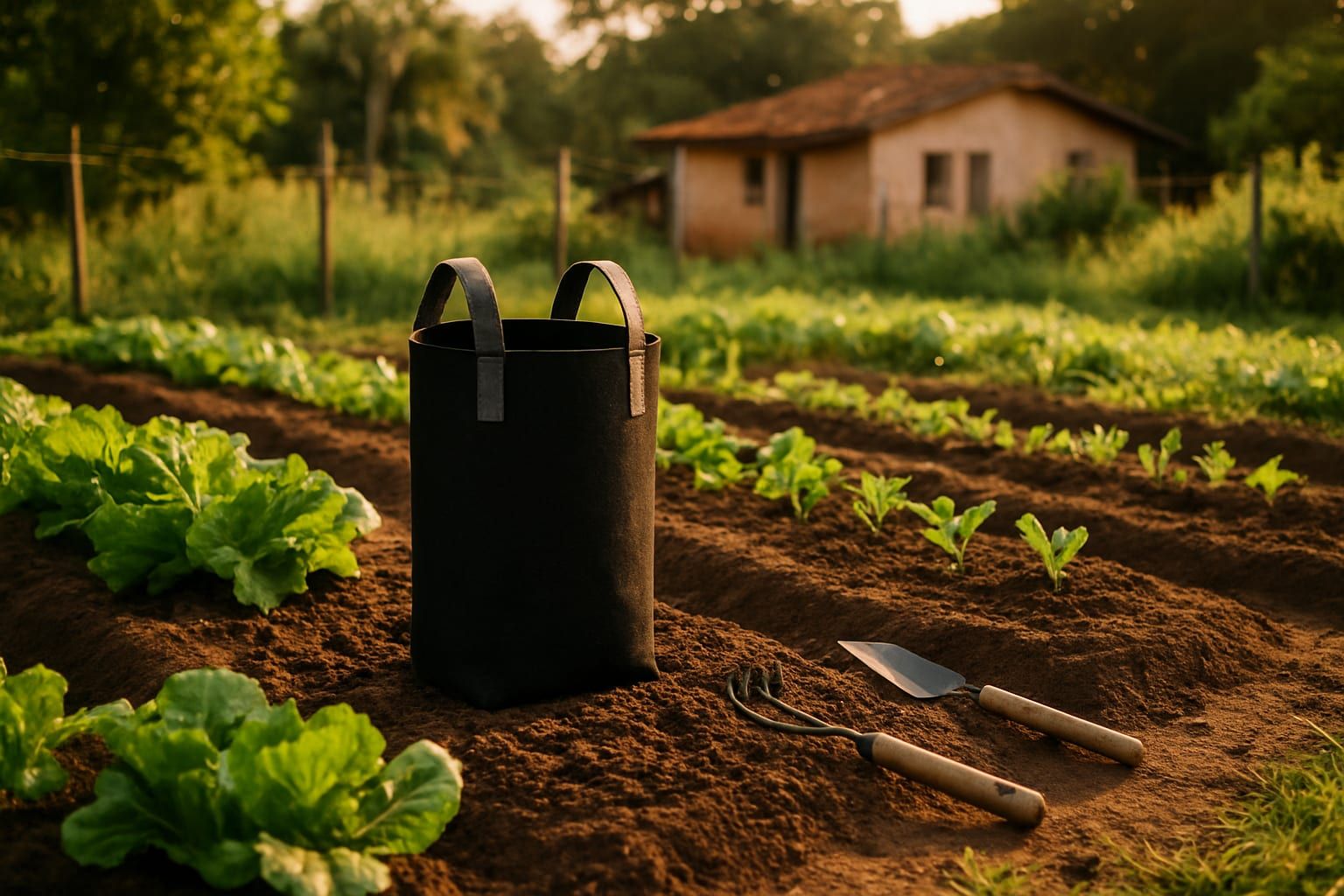 Como escolher saco de plantio vertical para viveiro, horta ou casa