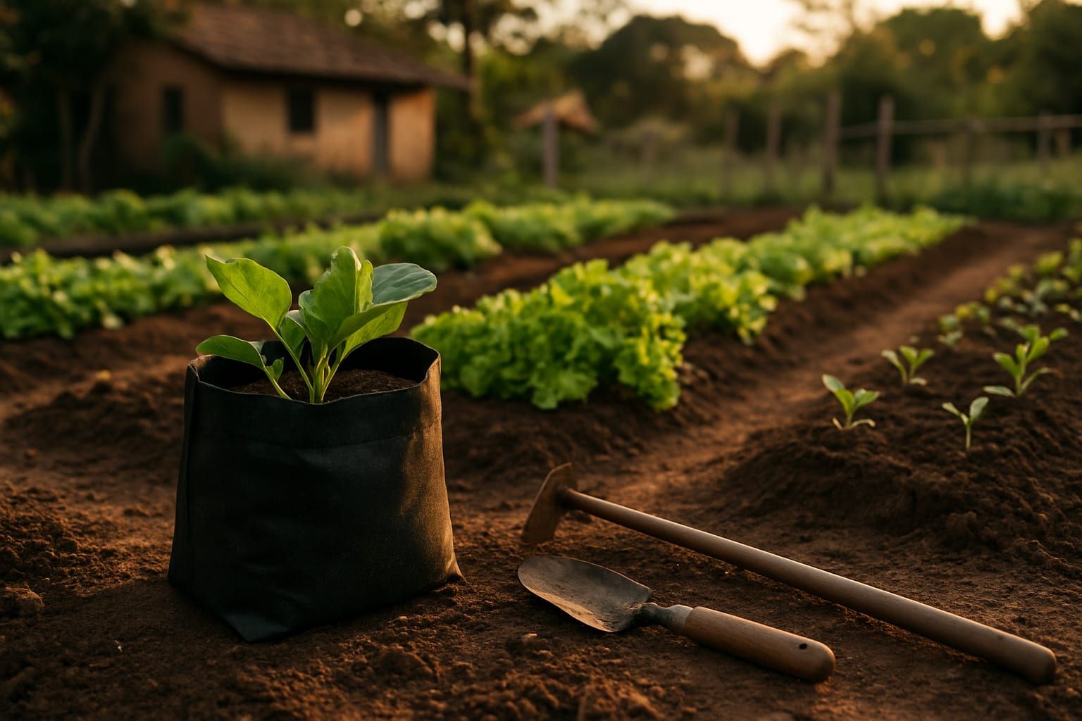 Saco de plantio: como escolher o ideal para seu viveiro, horta ou casa